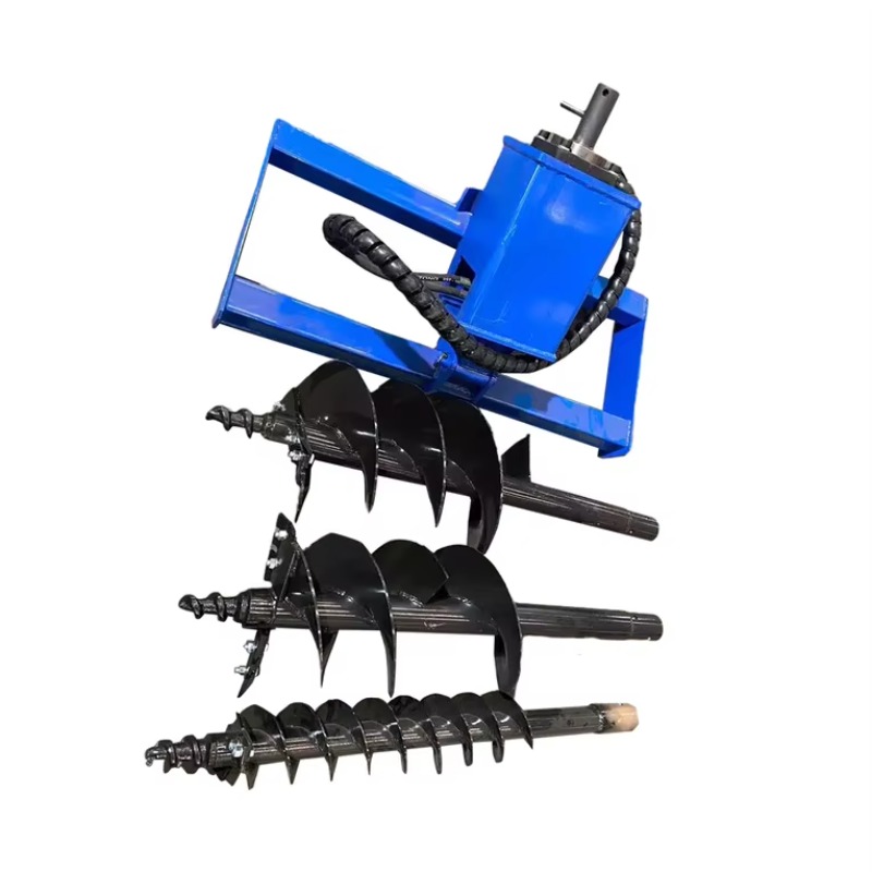 Drill Bits - 【Bestseller】Hydraulischer Erdbohrer für Kompaktlader mit 3