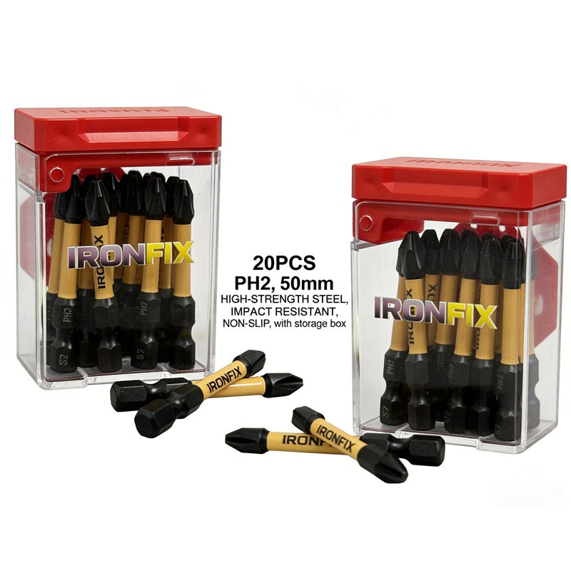 Drill Bits - Langlebige 20-teilige PH2-Schraubendreher-Bits in einer Box,