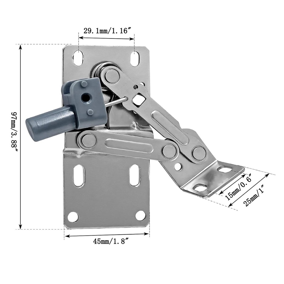 (A02R) 2 Stück 45-Grad-Scharni – Cabinet Hinges Bewertung und Preis