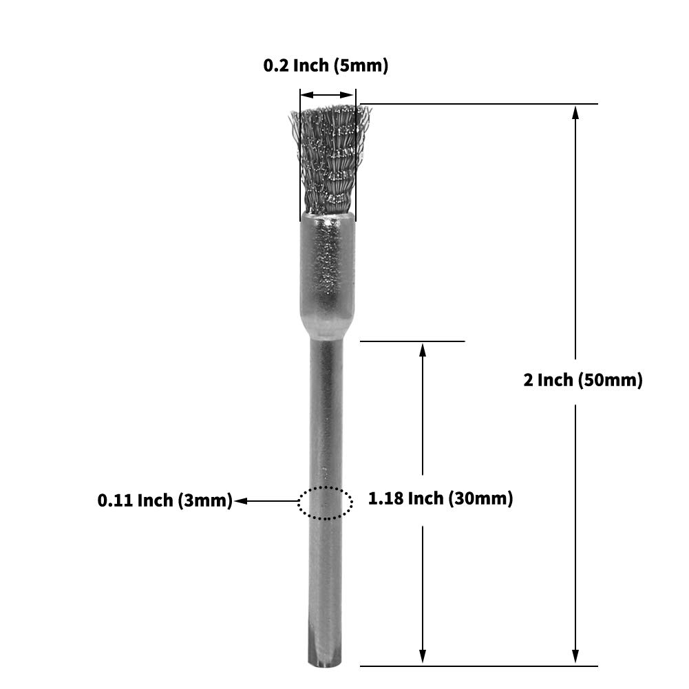 Stahl-Reinigungsbürsten 1/5″(5 – Paint Brush Bewertung und Preis