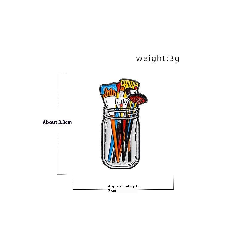 [J] Pinsel in Klarsichtglas Em – Paint Brush Bewertung und Preis