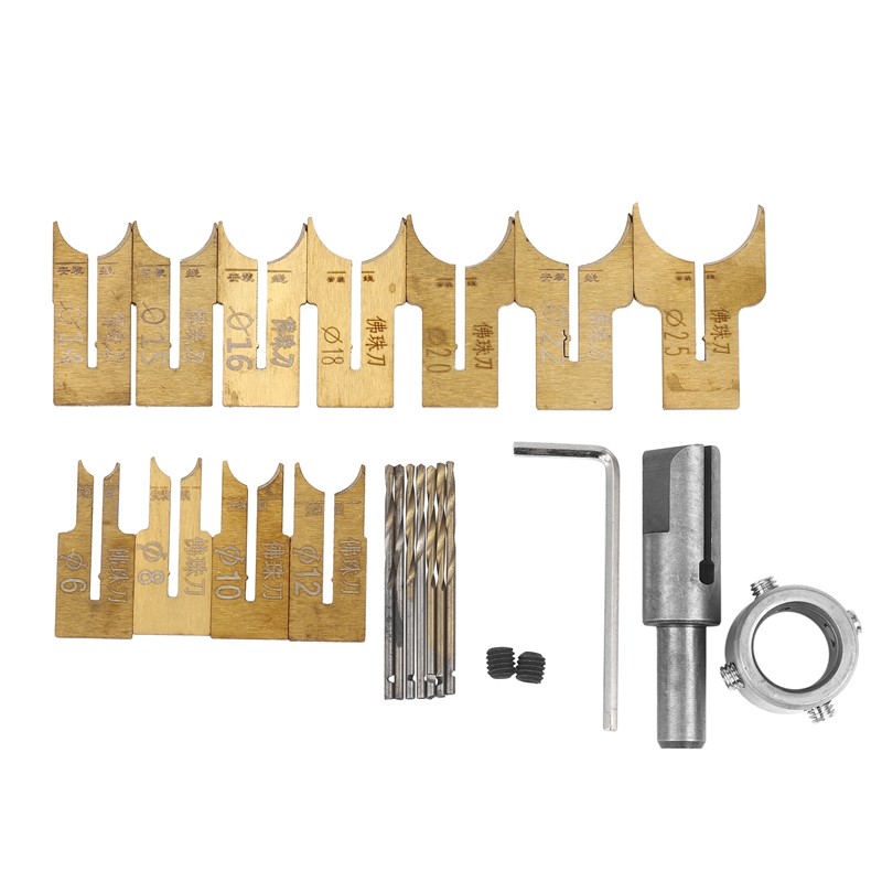 Holzperlen-Bohrer, Kugelklinge – Drill Bits Bewertung und Preis