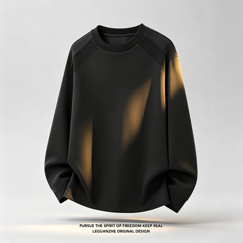 Herren-T-Shirt mit Rundhalsaus – Wallpaper Bewertung und Preis