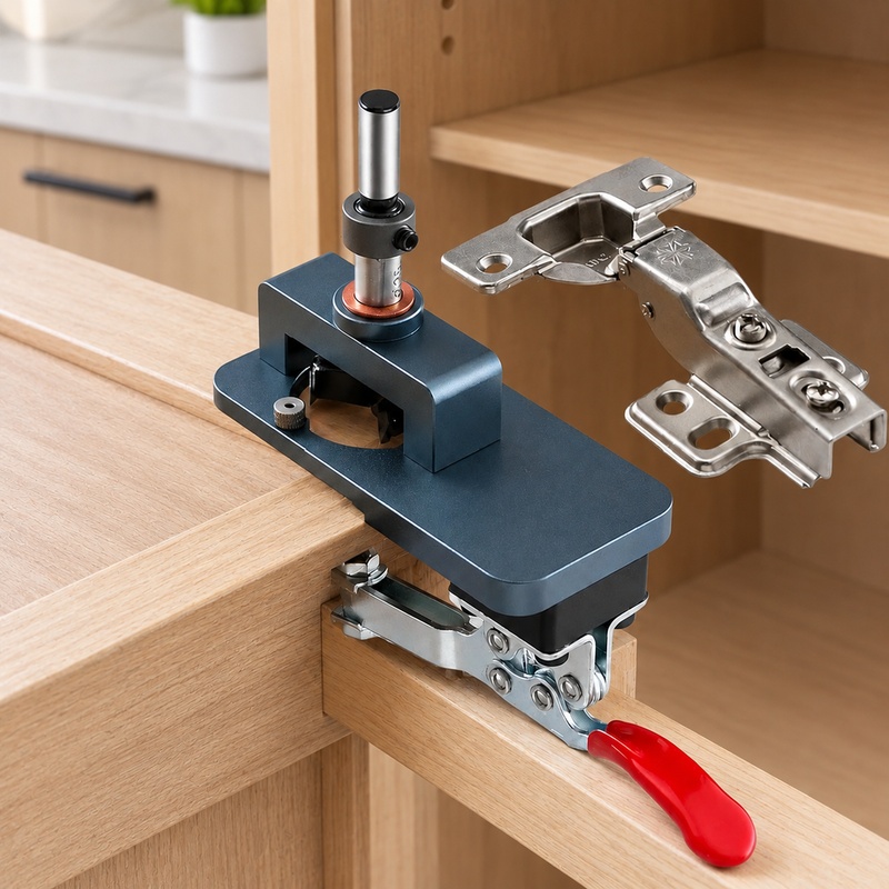 Präzisions-Bohrschablone mit K – Cabinet Hinges Bewertung und Preis