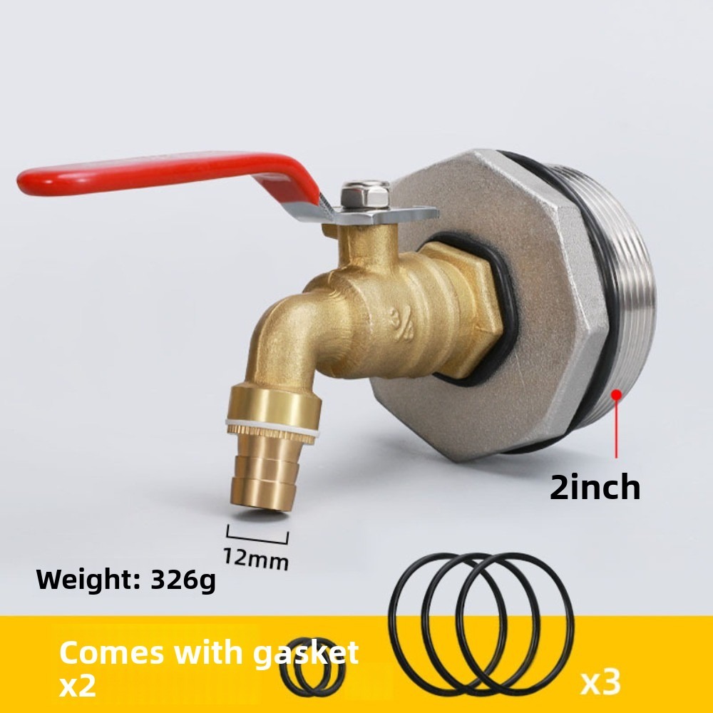 2-Zoll-Trommelhahn Messing-Fas – Faucet Bewertung und Preis